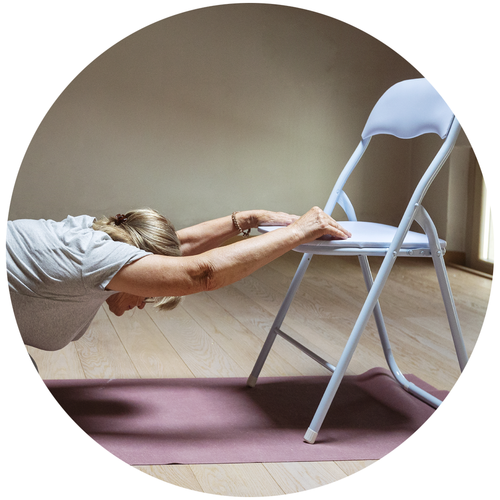 Cours de yoga chaise Colomiers